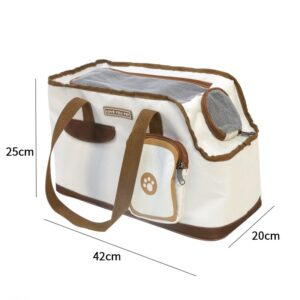 Portable Foldable Dog Diaper Bag with Cat Capsule Design – Spacious and Breathable